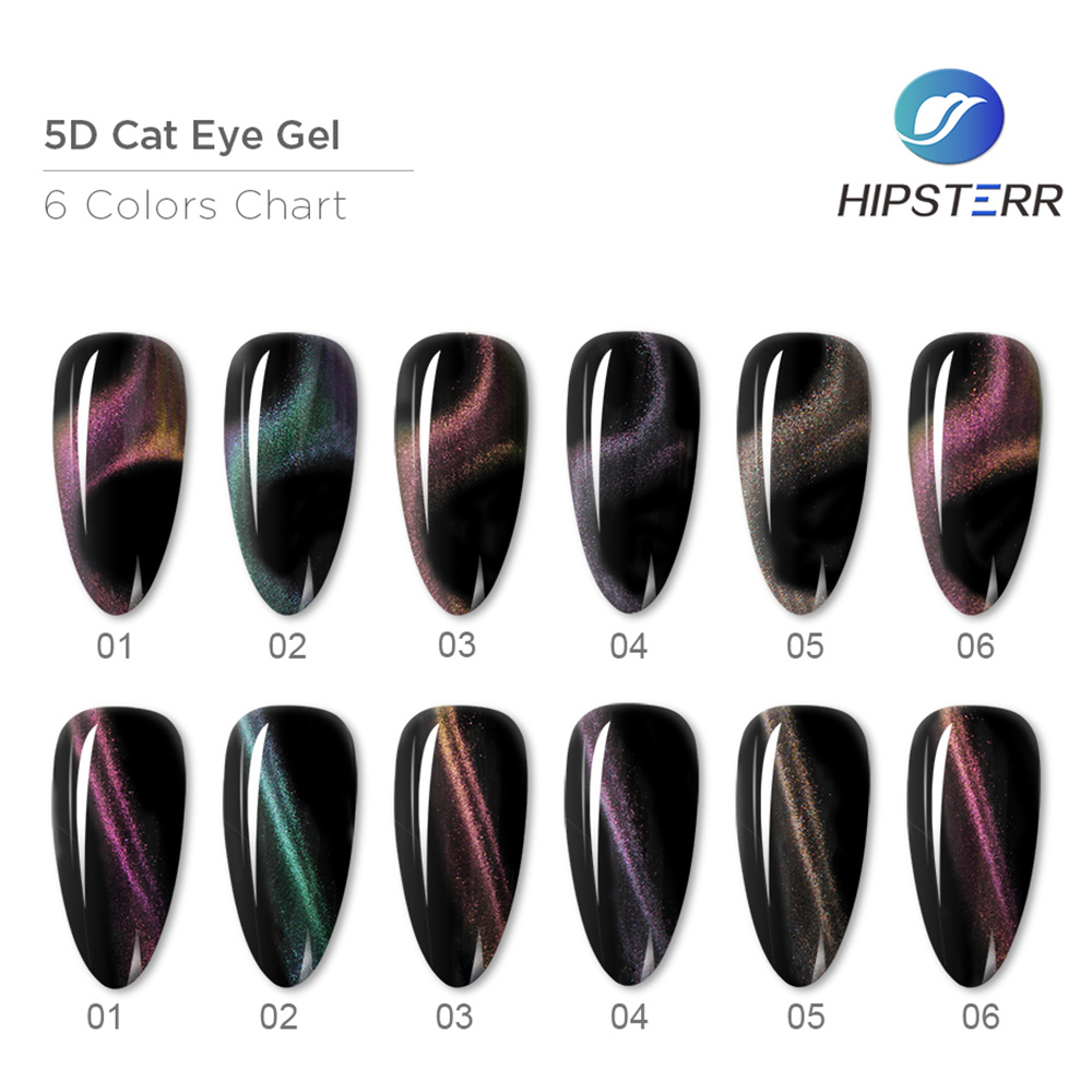 5D Cat eye gel polish