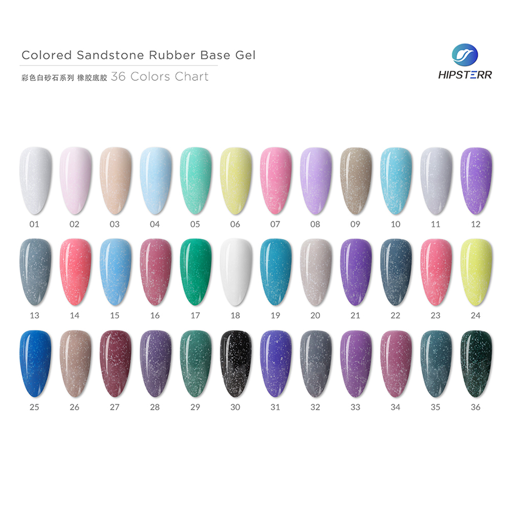 Colored Sandstone Rubber Base Coat best nail base and top coat