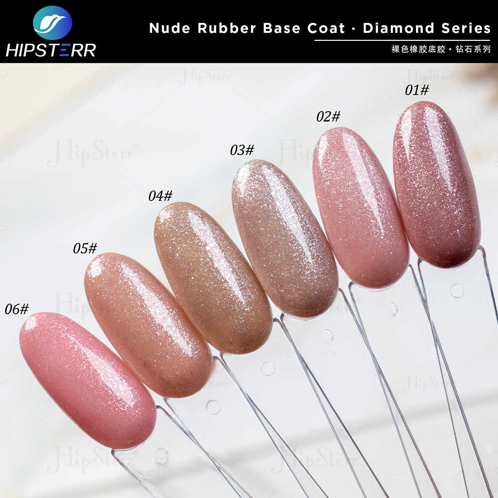Diamond Rubber Base Coat gel sticky for dip nails